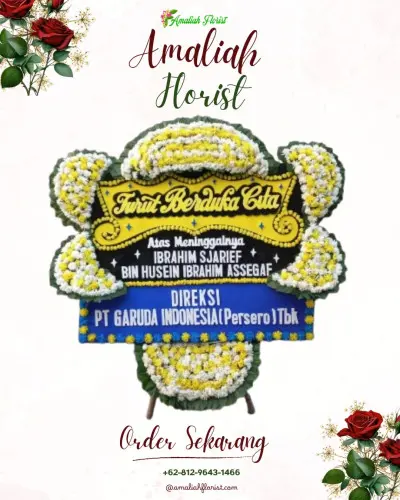 Papan Bunga Duka di Kanigaran